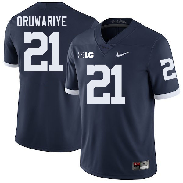 Amani Oruwariye Penn State Jersey,PSU Nittany Lions #21 Amani Oruwariye Football Uniforms-Retro